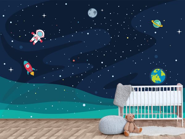 Astronaut, Raketa i Planeta Zemlja