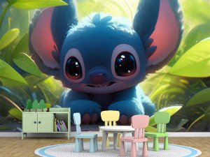 Stitch u zagrljaju tropske prirode