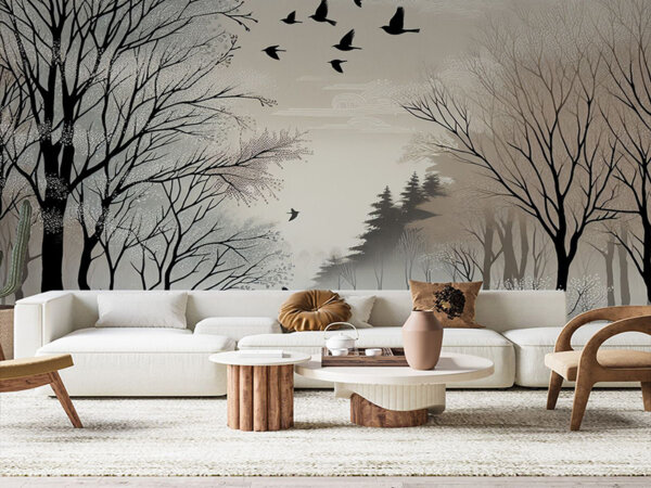 Šumska Harmonija U Sivilu Šumska Harmonija u Sivilu